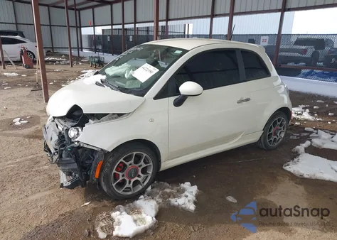 2013 Fiat 500 Sport from USA, damaged, VIN 3C3CFFBRXDT733857
